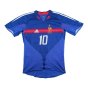 France 2004-2005 Home Shirt Player Issue (Zidane 10) ((Good) S)