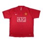 Manchester United 2007-2009 Home Shirt (Ronaldo 7) ((Very Good) XL)