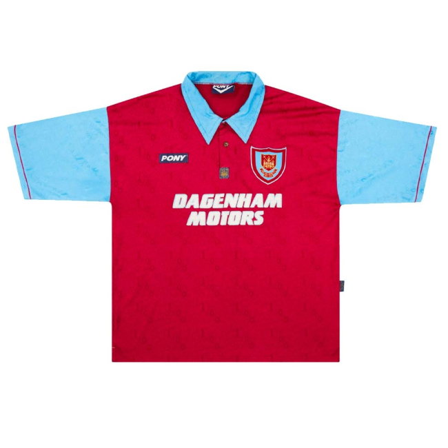 West Ham 1995-97 Home Shirt (XXL) (Mint) (Lampard 26)