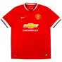 Manchester United 2014-15 Home (S) Di Maria #7 (Excellent)