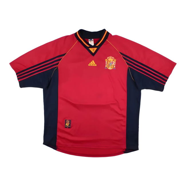 Spain 1998-99 Home Shirt (Raul #10) ((Very Good) XL)