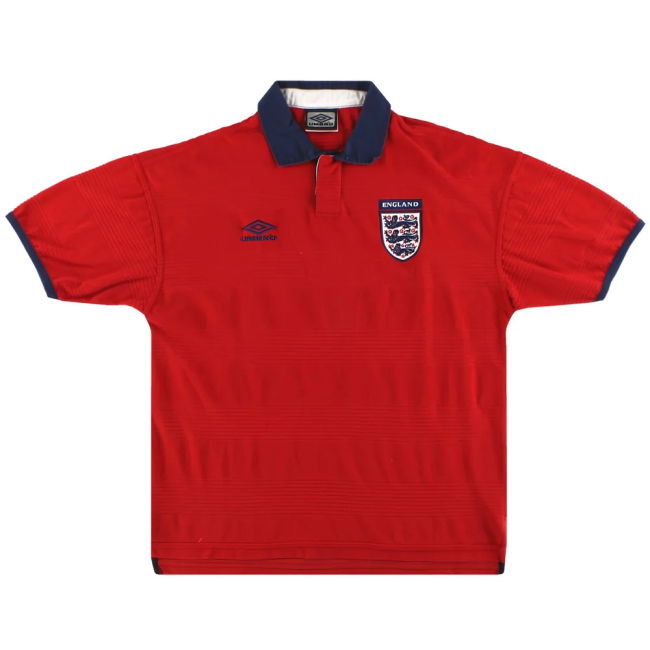 England 1999-01 Away Shirt (Excellent) (Heskey 11)