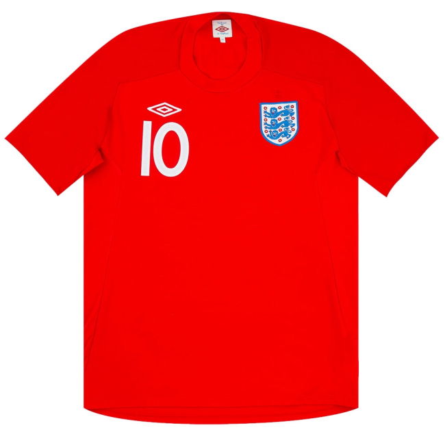 England 2010-11 Away Shirt (Rooney #10) (Very Good)