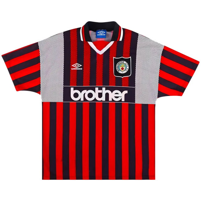 Manchester City 1994-96 Away (XL) (Excellent) (SILVA 21)