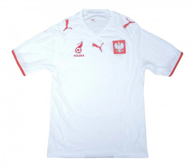 Poland 2008-09 Home Shirt (XXL) (Excellent) (Rasiak 11)