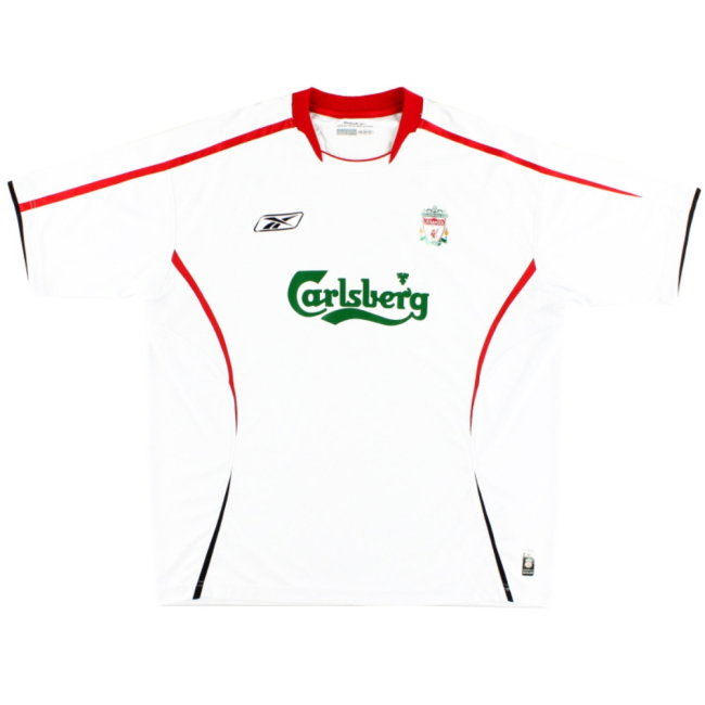 Liverpool 2005-06 Away Shirt (2XL) (Very Good) (GERRARD 8)