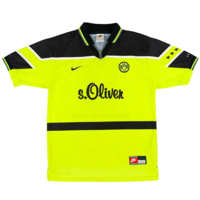 Borussia Dortmund 1997-1998 Home Shirt (L) (Excellent) (Lambert 14)