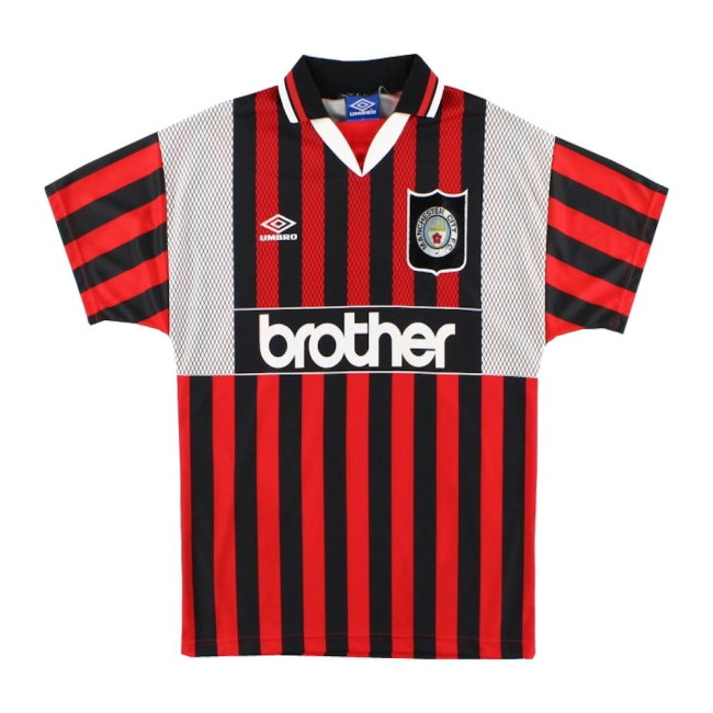 man City 1994-1996 Away Shirt (XL) (Excellent) (DE BRUYNE 17)