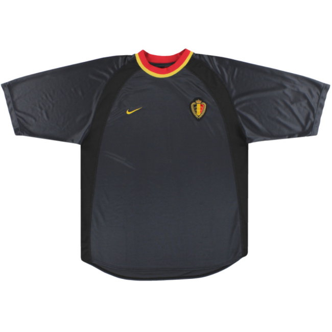 Belgium 2000-02 Away Shirt (XL) (Very Good) (Mpenza 9)