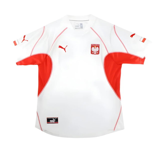 Poland 2002-03 Home Shirt (XL) (Good) (Baszcynski 4)