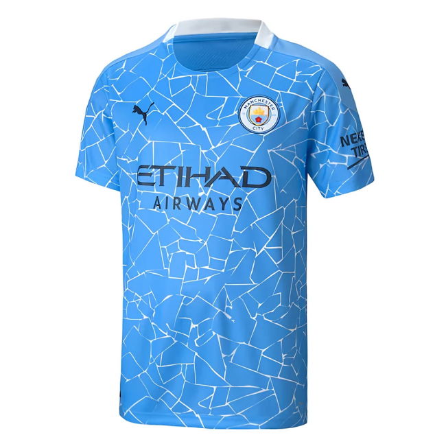 Manchester City 2020-21 Home Shirt (XLB) Foden #47 (Mint)