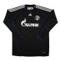 Schalke 2010-11 Long Sleeve Goalkeeper Home Shirt (XL) Fahrmann #1 (Very Good)