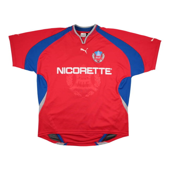 Helsingborgs IF 2002-03 Home Shirt (XL) Gustavsson #4 (Very Good)