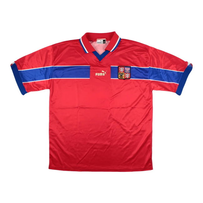 Czech Republic 1998-00 Home Shirt (XL) (Good) (Berger 20)