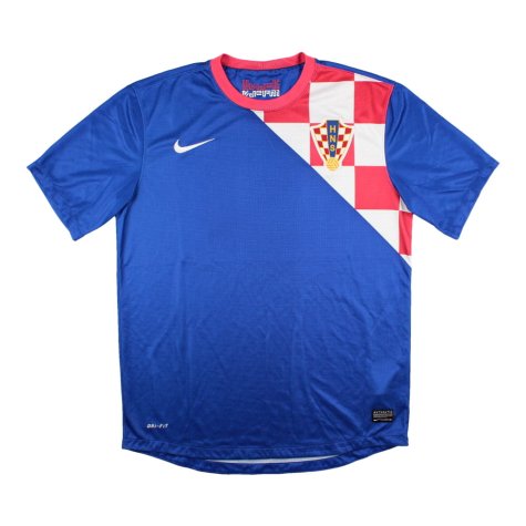 Croatia 2012-14 Away Shirt (S) (Very Good) (Eduardo 22)
