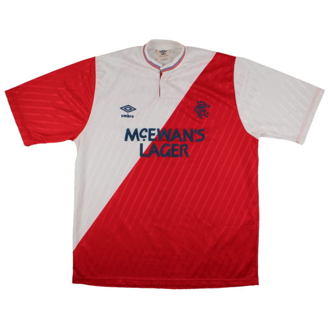 Rangers 1987-88 Away Shirt (L) (Excellent) (NEGRI 9)