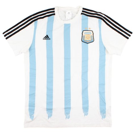 Argentina 2014-15 Adidas Home T Shirt (M) Messi #10 (Excellent)