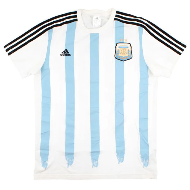 Argentina 2014-15 Adidas Home T Shirt (M) Messi #10 (Excellent)