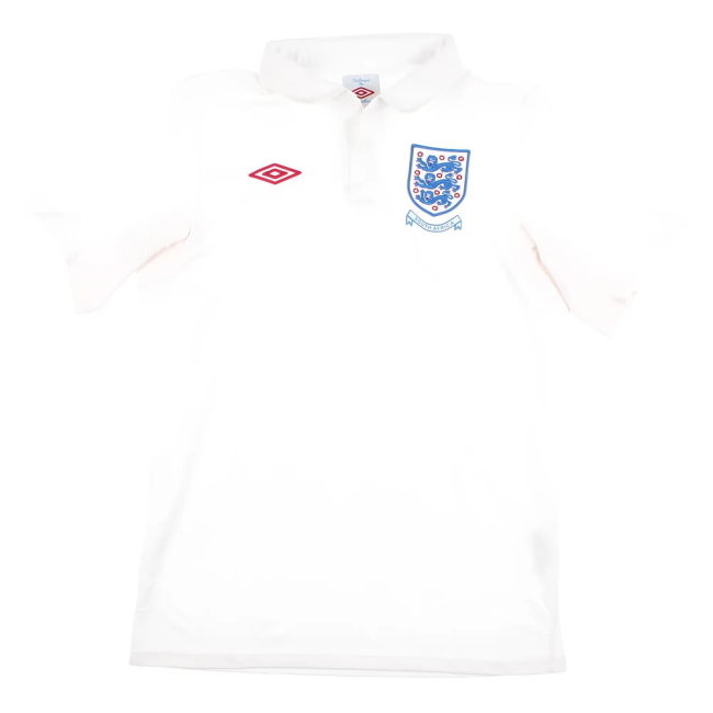 England 2009-10 Home Shirt (With South Africa Badge Detail) (XL) (Mint) (ROONEY 10)