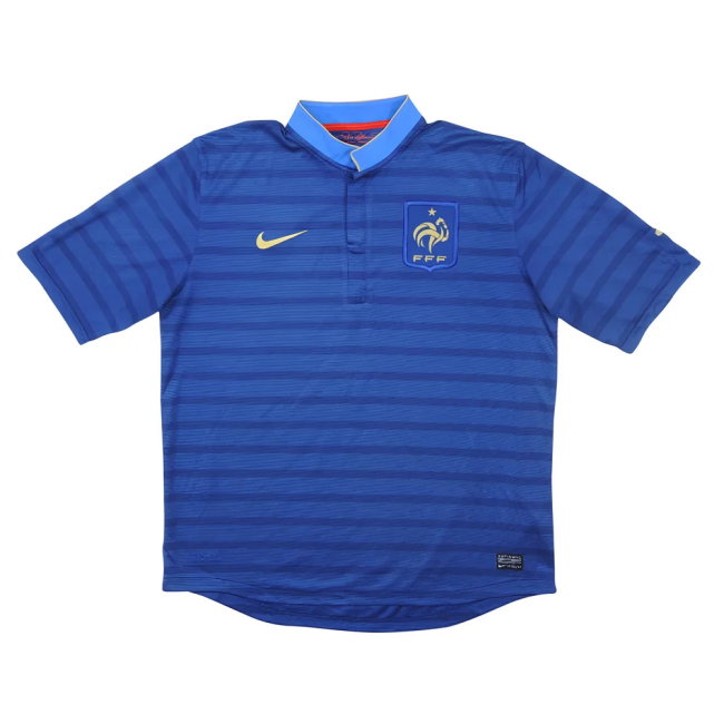 France 2012-13 Home Shirt (M) (Very Good) (TREZEGUET 10)