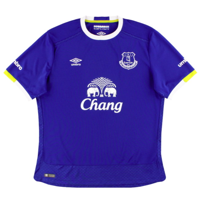 Everton 2016-17 Home Shirt (2XL) (Mint) (LUKAKU 10)