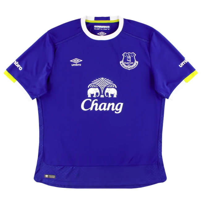 Everton 2016-17 Home Shirt (2XL) (Mint) (LUKAKU 10)