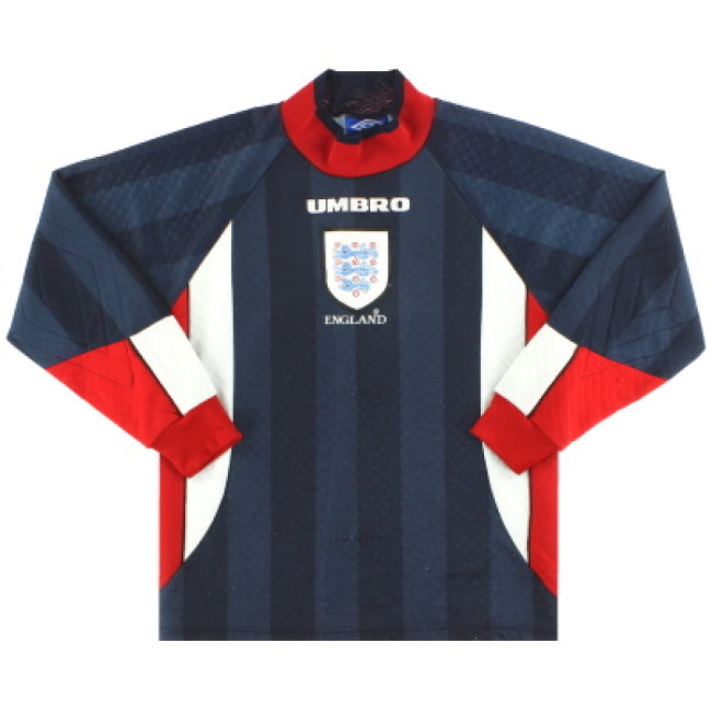 England 1997-98 Away Goalkeeper Shirt (M) (Excellent) (Seaman 1)