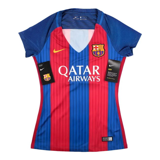 Barcelona 2016-17 Home Shirt (BNWT) (Womens XS) Messi #10 (BNWT)