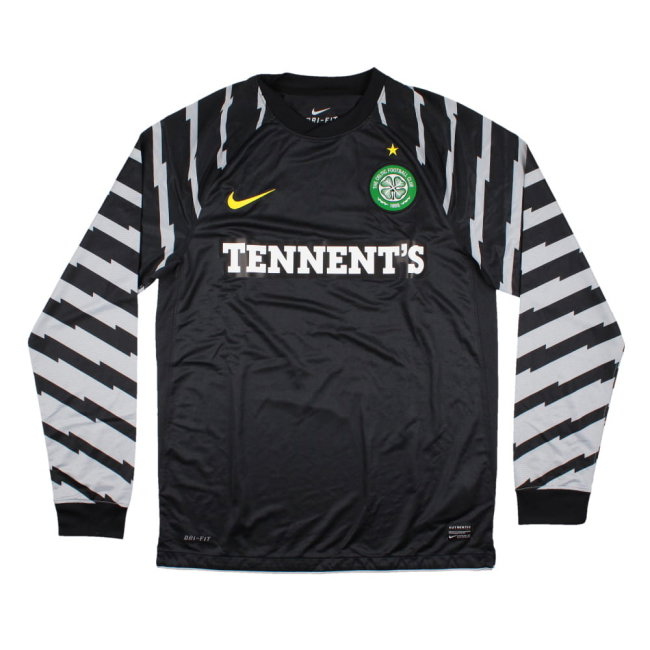 Celtic 2010-11 Goalkeeper Long Sleeve Shirt (M) (Mint) (Zaluska 24)