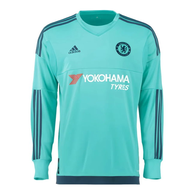 Chelsea 2015-16 Long Sleeve Goalkeeper Home Shirt (M) (Very Good) (Courtois 13)