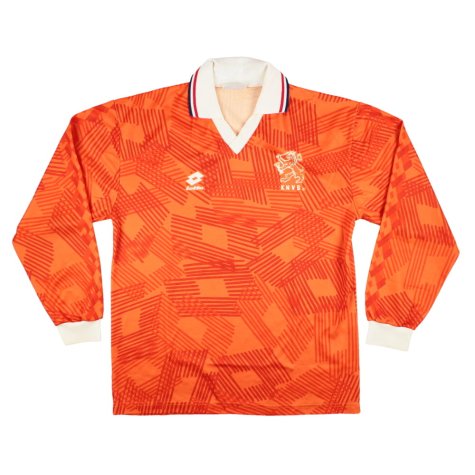 Holland 1992-94 Long Sleeve Home Shirt (#9) (L) (Excellent)