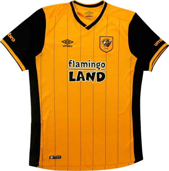 Hull City 2015-16 Home Shirt (2XL) (Excellent) (Dawson 21)