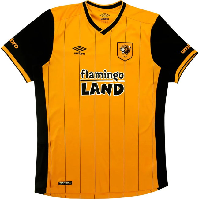 Hull City 2015-16 Home Shirt (2XL) (Excellent) (Dawson 21)