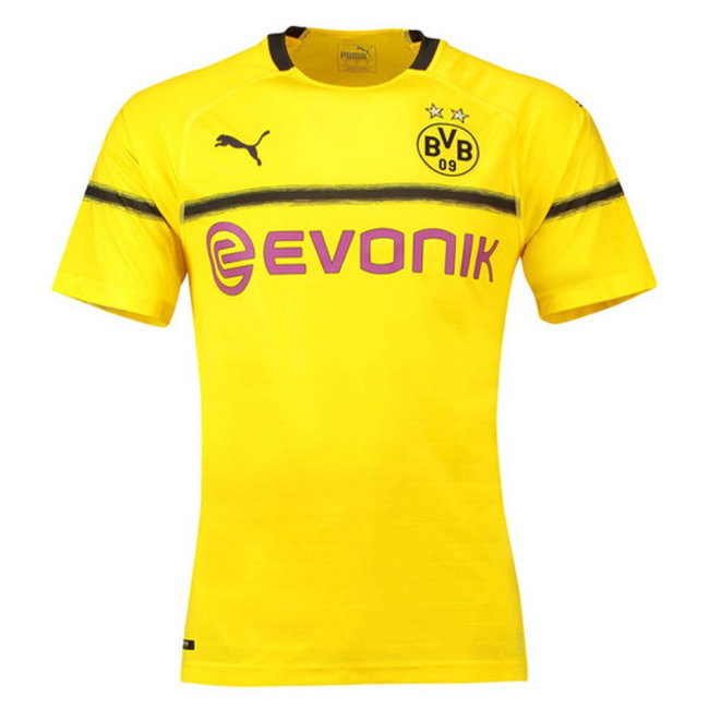 Borussia Dortmund 2018-19 European/Cup Home Shirt (L) (Very Good) (Sancho 7)
