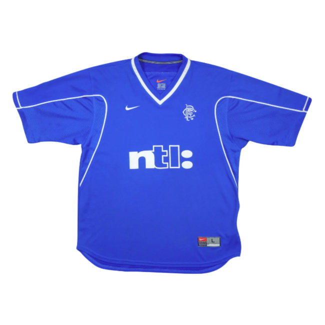 Rangers 1999-01 Home Shirt (XXL) (Good) (Moore 3)