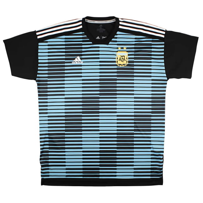 Argentina 2018-19 Adidas Pre-Match Shirt (XL) (Mint) (Lanzini 17)