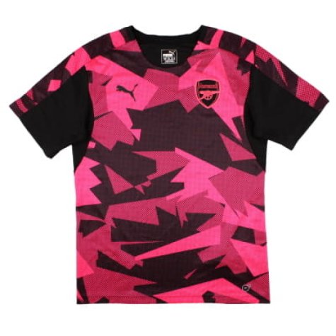 Arsenal 2017-18 Puma Training Shirt (M) (Vieira 4) (Mint)