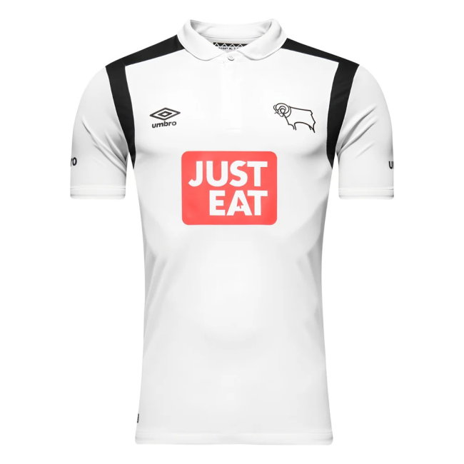 Derby County 2016-17 Home Shirt (S) (BENT 11) (Excellent)