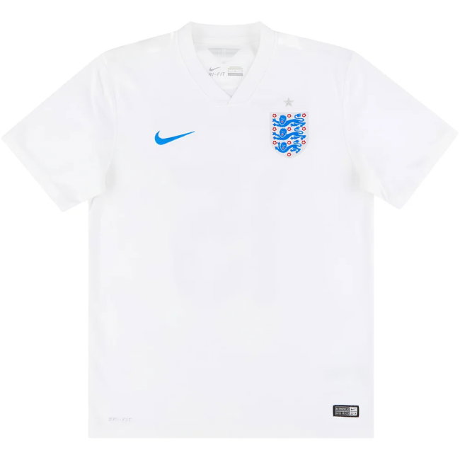 England 2014-15 Home Shirt (S) (Very Good) (BECKHAM 7)