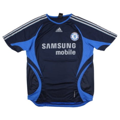 Chelsea 2006-07 Adidas Training Shirt (L) (Essien 5) (Excellent)