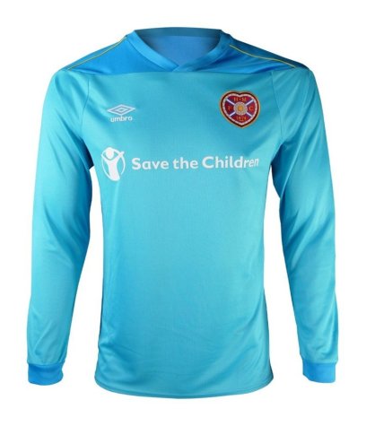 Hearts 2020-21 GK Home Long Sleeve Shirt (L) (Halliday 16) (Excellent)