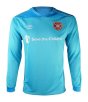 Hearts 2020-21 GK Home Long Sleeve Shirt (L) (Irving 19) (Excellent)