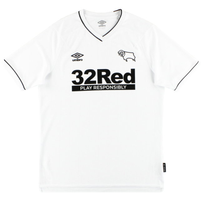 Derby County 2020-21 Home Shirt (L) (Excellent) (Bird 8)