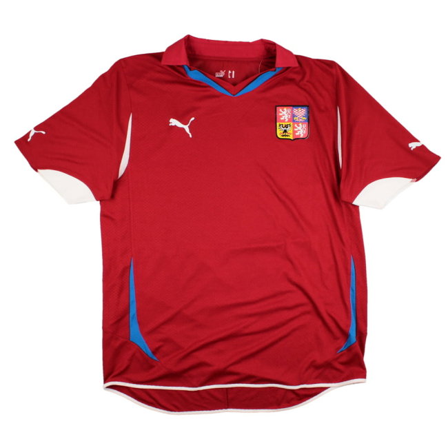 Czech Republic 2010-11 Home Shirt (XL) (BNWT) (Necid 11)