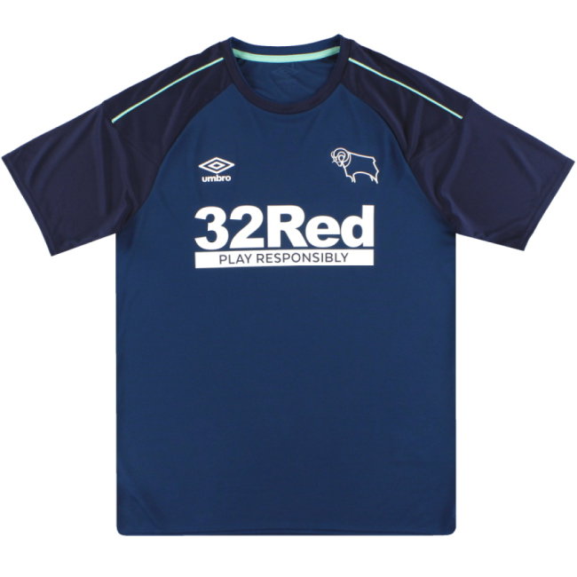 Derby County 2020-21 Away Shirt (L) (Mint) (Shinnie 4)