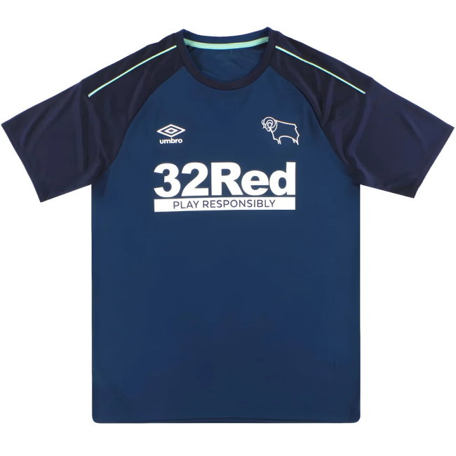 Derby County 2020-21 Away Shirt (L) (Mint) (Shinnie 4)