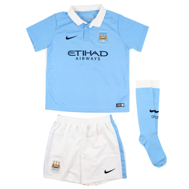 Manchester City 2015-16 Home Mini Kit (LB) De Bruyne #17 (BNWT)