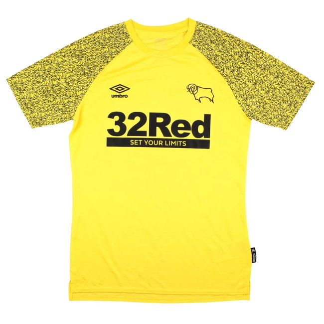 Derby County 2021-22 GK Home Shirt (S) (Mint) (Allsop 31)