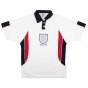 England 1997-99 Score Draw Home Shirt (L) Owen #20 (Good)