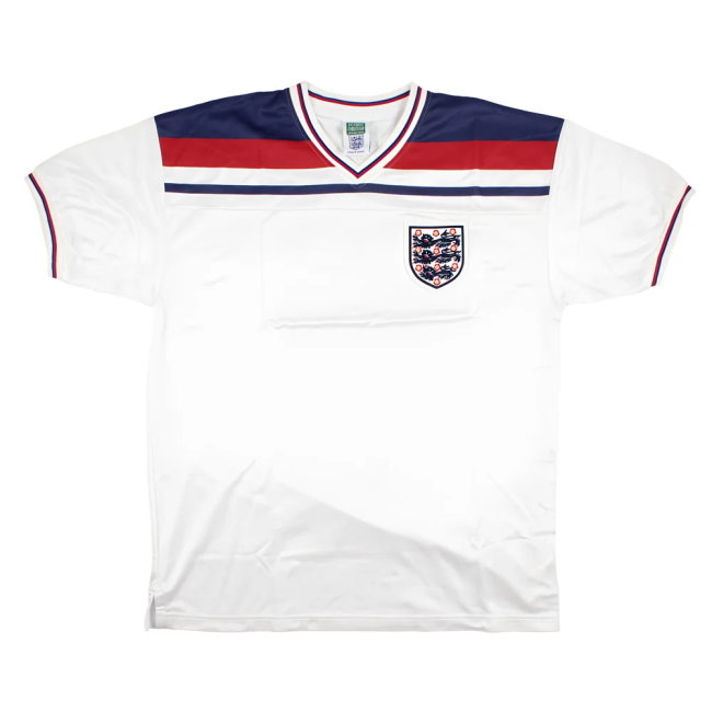 England 1980-82 Score Draw Replica Home Shirt (XL) (Good) (Lampard 8)